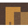 Milliken Pastiche Fairmont Brown Leather Rug