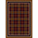 Milliken Design Center Magee Plaid Garnett Rug
