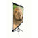 Elite Screens MaxWhite Tripod Series Tripod / Portable Pull Up Projector Screen - 119" Diagonal in Black Case