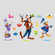 Fathead Donald, Daisy and Goofy Wall Graphic