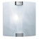 Lite Source Nimbus  Wall Sconce in Cloud Glass