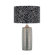 Lite Source Silvio Ceramic Table Lamp in Silver