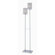 Lite Source Floor Lamp in Chrome/Black