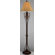 Lite Source 62.75" x 16" Floor Lamp in Dark Bronze