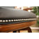 American Heritage Napoli Stool with Black Leather