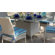 Hospitality Rattan Grenada Patio Rectangular Glass Dining Table
