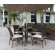 Hospitality Rattan Grenada Patio 5 Piece Slatted Dining Set
