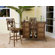 Hospitality Rattan Coco Palm Three Piece Home Bar Set