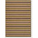 Couristan Urbane Light Rail Tan/Chocolate Rug