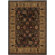 Couristan Royal Kashimar Cypress Garden Black/Deep Maple Rug