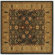 Couristan Royal Kashimar Cypress Garden Black Rug