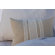 Coyuchi Labyrinth Embroidered Natural Linen Decorative Pillow