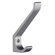 Smedbo Beslagsboden Coat and Hat Hook in Aluminium