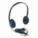 AmpliVox Sound Systems Personal Multimedia Stereo Headphones with Volume Control, Black                                                             