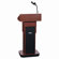 AmpliVox Sound Systems Presidential Plus Adjustable Wireless Column Lectern, 20 x 13 x 46-1/2, Mahogany