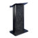AmpliVox Sound Systems Pyrenees Marble Lectern with Black Anodized Aluminum