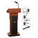 AmpliVox Sound Systems Executive Adjustable Height Sound Column Lectern