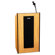AmpliVox Sound Systems Adjustable Presidential Plus Lectern, 25-1/2w x 20-1/2d x 36 to 44h, Medium Oak                                              