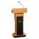 AmpliVox Sound Systems Executive Adjustable Height Sound Column Lectern