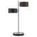 Cal Lighting Two Light Table Lamp in Chrome