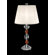 Dale Tiffany 27.25" Crystal Table Lamp in Brushed Nickel