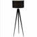 Adesso Director Floor Lamp in Black