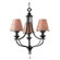 Kenroy Home Outdoor 3 Light Belmont Outdoor Chandelier