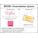 KidKraft Personalized Pastel Play Kitchen Set
