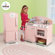 KidKraft Pink Retro Kitchen & Refrigerator