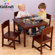 KidKraft Farmhouse Kids' 5 Piece Table and Chair Set