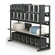 Kendall Howard 4 Post LAN Rack Bundle - 72" W