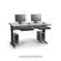 Kendall Howard 60" x 24" Advanced Classroom Training Table