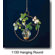 The Brass Butterfly Hanging Round Plant Rooter