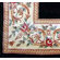 KAS Oriental Rugs Ruby Black Floral Border Rug