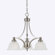 Quoizel Delray 3 Light Chandelier 