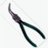 S-K Hand Tool Pliers Chain Nose 6In. Curved Without Cutter
