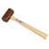 Vaughan Rawhide Mallets - 582-14 1-3/4" rawhide mallet w/handle