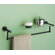 OIA Glass Shelf with Towel Bar in Oil Rubbed