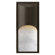 Hinkley Lighting Cascade One Light Large Outdoor Wall Lantern with Alabaster Glass