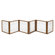 Richell Convertible Elite Pet Gate Autumn Matte