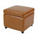 Safavieh Jonathan Leather Cube Ottoman
