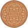 Safavieh Courtyard Terracotta/Natural Persian Rug