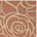 Safavieh Courtyard Rust/Sand Floral Rug