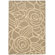 Safavieh Courtyard Coffee/Sand Floral Rug