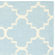 Safavieh Dhurries Light Blue/Ivory Checked Rug