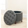 Safavieh Amelia Fabric Ottoman
