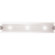Access Lighting  Vanity Light with Frosted Glass in Brushed Steel