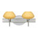 Besa Lighting Peri Two Light Bath Vanity