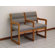 Wooden Mallet Valley Two Seat Guest Chair