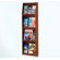 Wooden Mallet Four Magazine and Twelve Brochure Wall Display with Optional Floor Stand